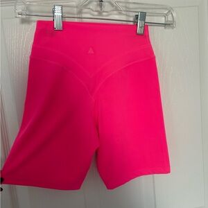 Vitality Neon Pink Women's Bike Shorts